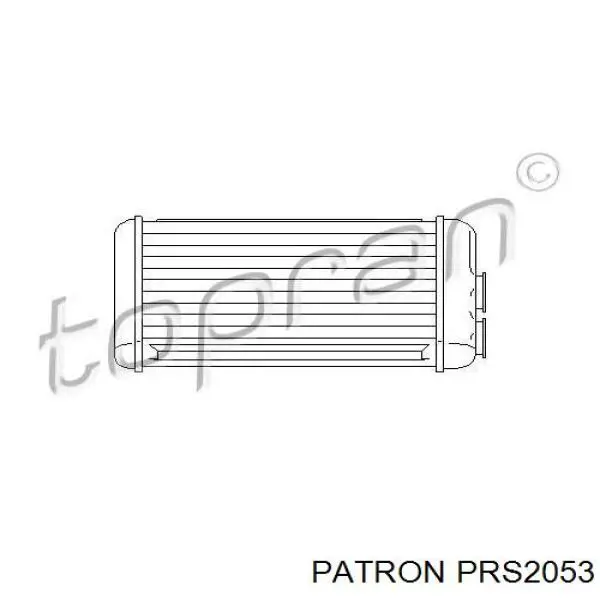 PRS2053 Patron радиатор печки