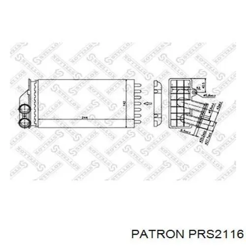 Радиатор печки (отопителя) Peugeot/Citroen 00006448N5 цена, от 19.44 USD