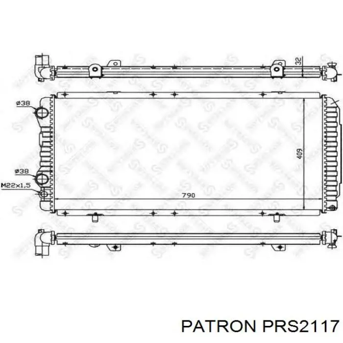 Радиатор печки 00006448H8 Peugeot/Citroen