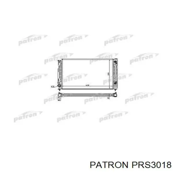 PRS3018 Patron радиатор