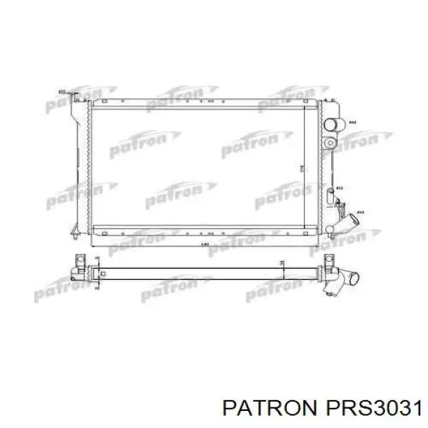 Радиатор PRS3031 Patron