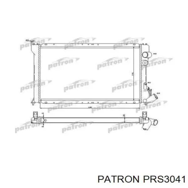 Радиатор PRS3041 Patron