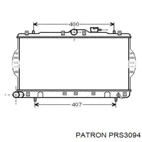 Радиатор 1283071 Frig AIR