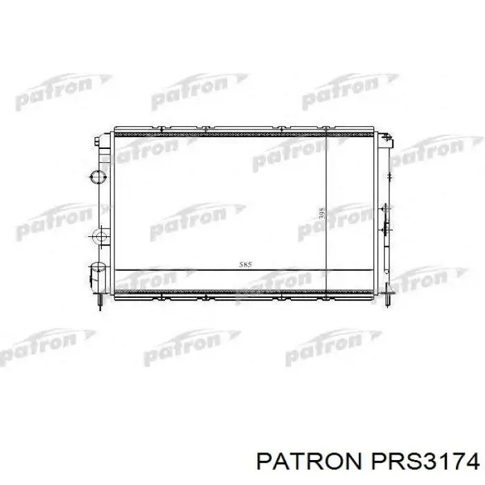 Радиатор PRS3174 Patron