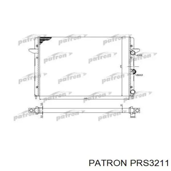 PRS3211 Patron радиатор