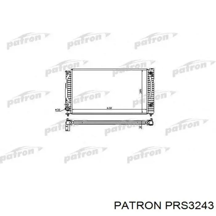 PRS3243 Patron радиатор