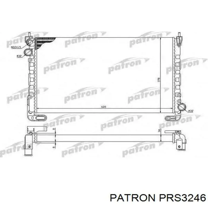 Радиатор 0530170033 Depo/Loro