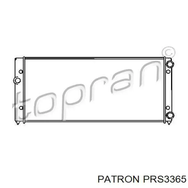 Радиатор PRS3365 Patron