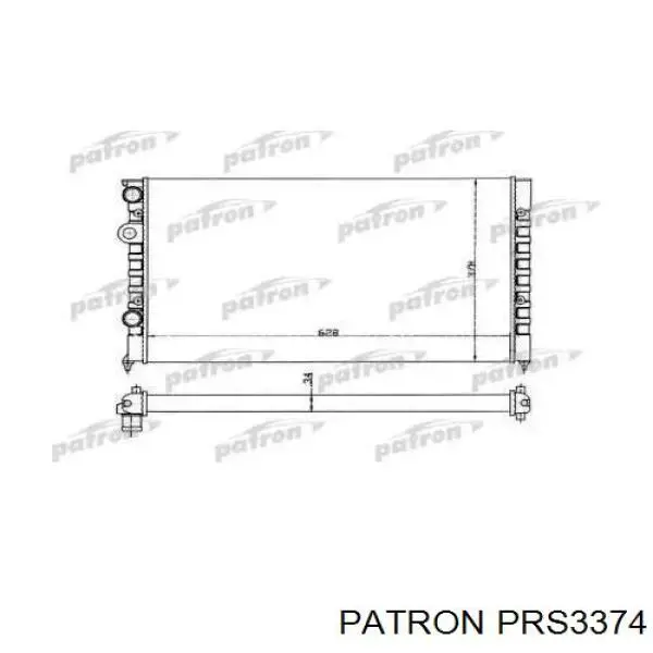 Радиатор PRS3374 Patron