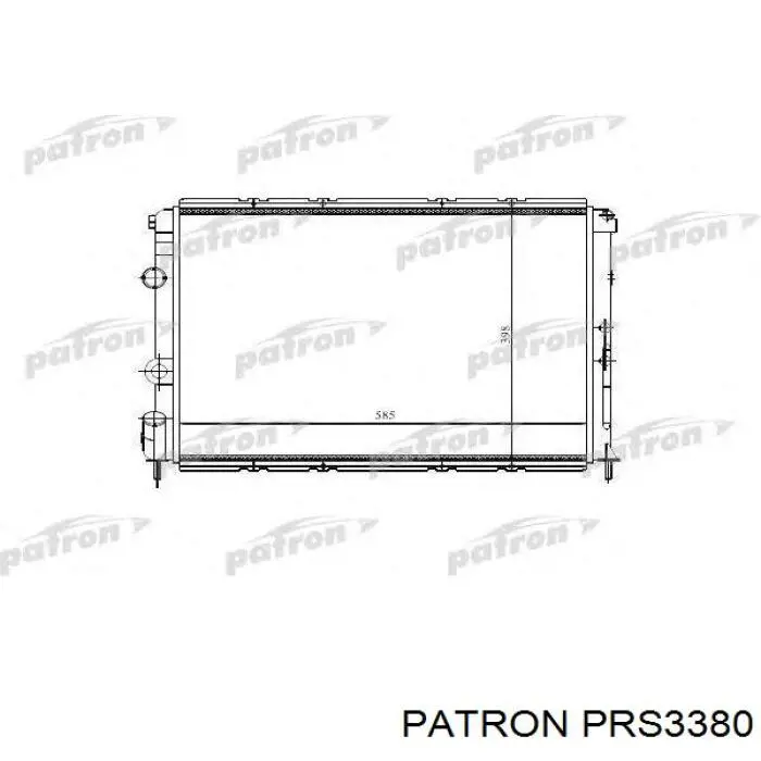 Радиатор 4A0121251K Market (OEM)