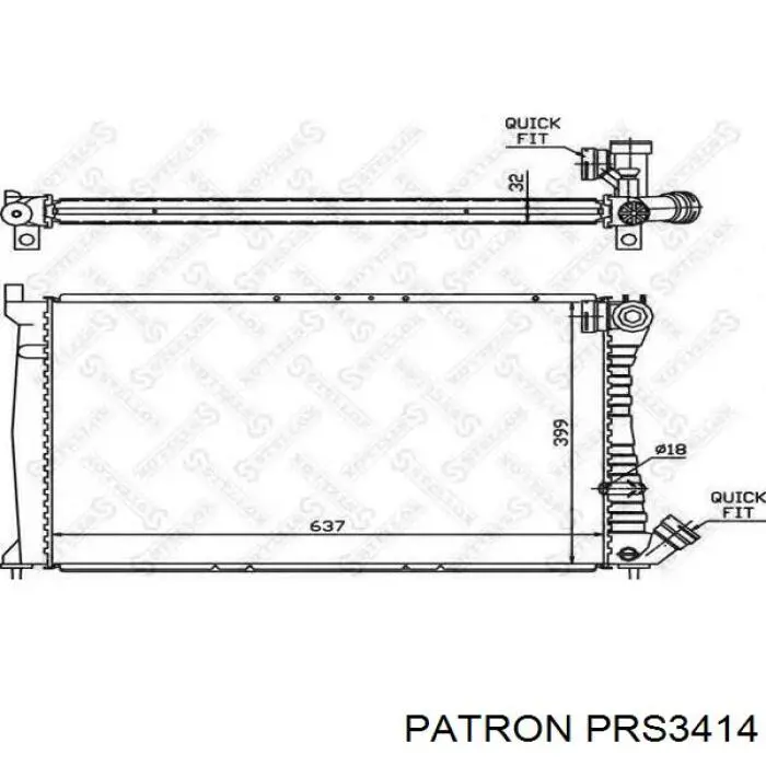 Радиатор 00001301Z8 Peugeot/Citroen