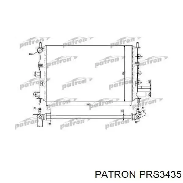 Радиатор PRS3435 Patron