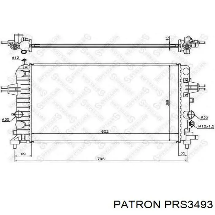 Купить R12150 Sato Tech Радиатор водяной