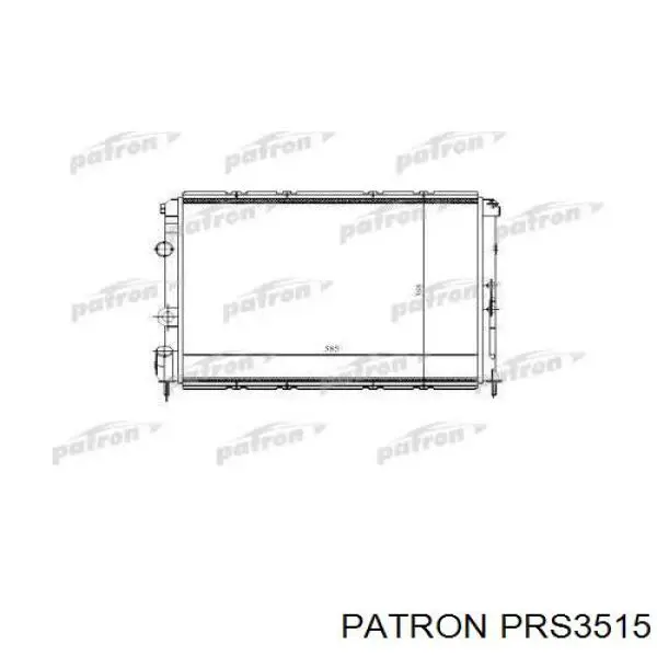 Радиатор 7700838133E Renault (RVI)