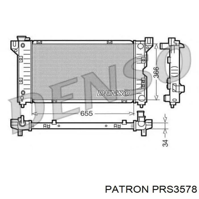 Радиатор 1183009 Frig AIR