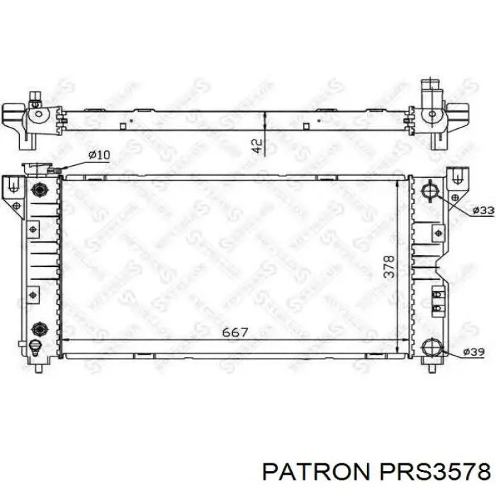 Радиатор охлаждения двигателя Polcar 2401082 цена, от 80.05 USD