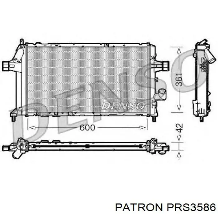 FP52A303 FPS Радиатор основной