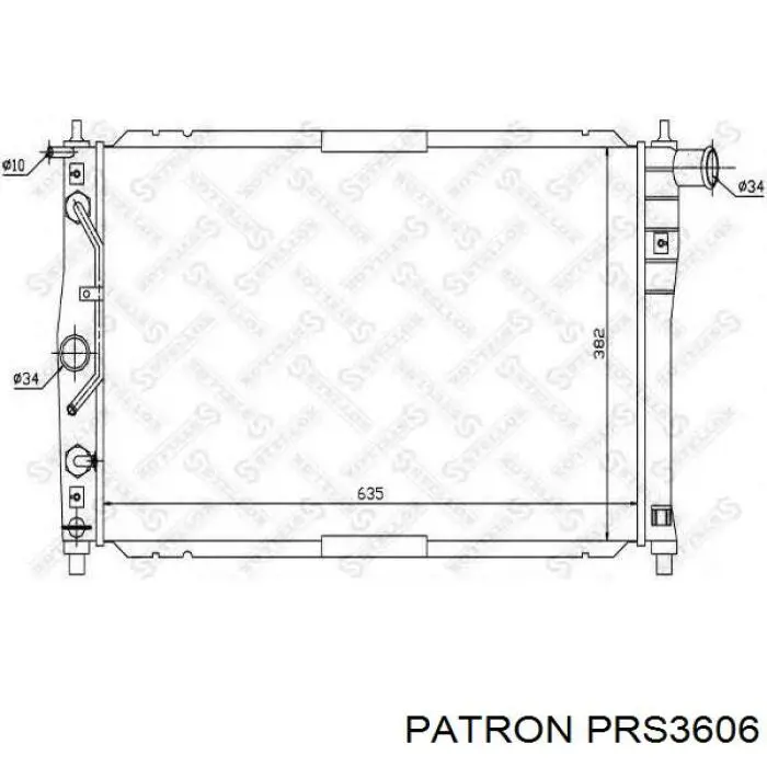 PRS3606 Patron радиатор