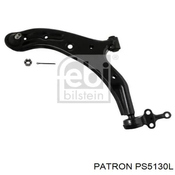 Рычаг передней подвески нижний левый PS5130L Patron