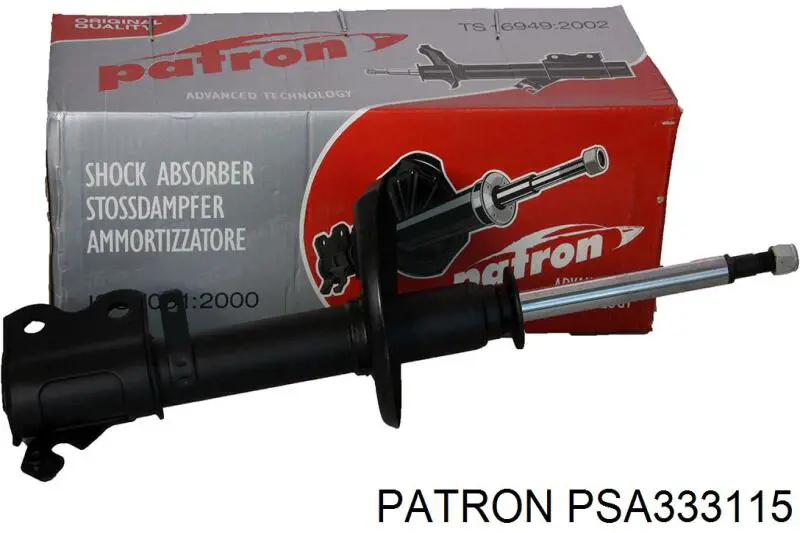 Амортизатор передний левый PSA333115 Patron