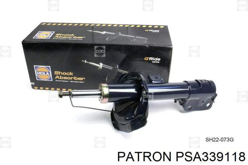 Амортизатор передний левый PSA339118 Patron