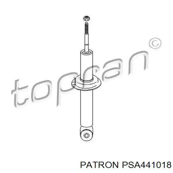 Амортизатор задний PSA441018 Patron