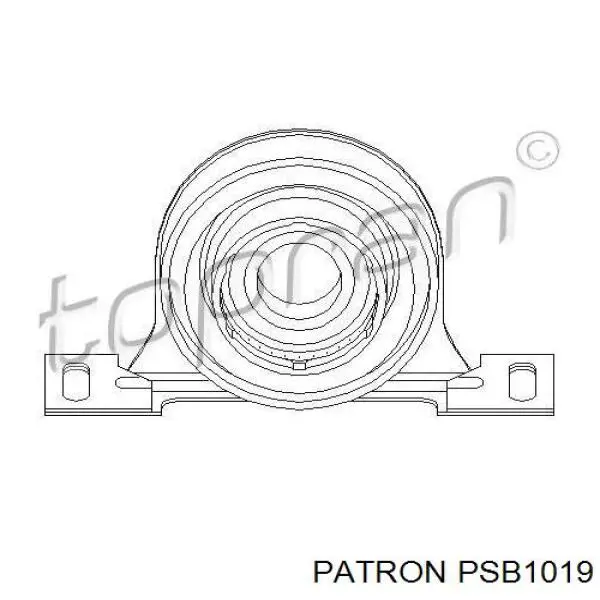 Подвесной подшипник карданного вала PSB1019 Patron