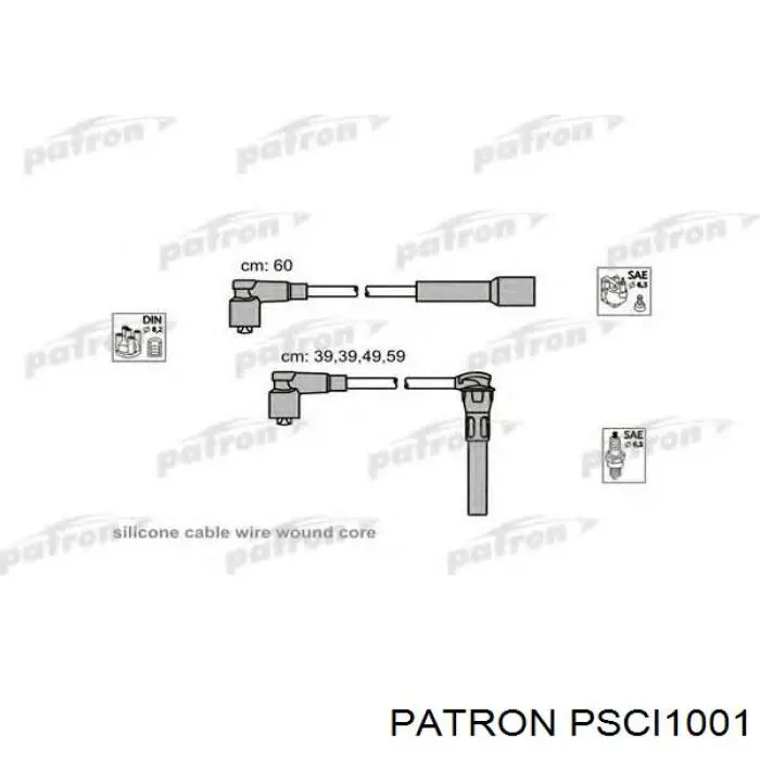 Провода зажигания Patron PSCI1001 цена, от 33.22 USD