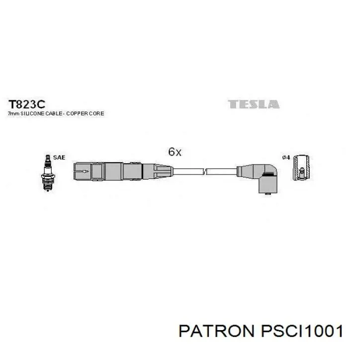 Купить PSCI1001 Patron Провода высокого напряжения