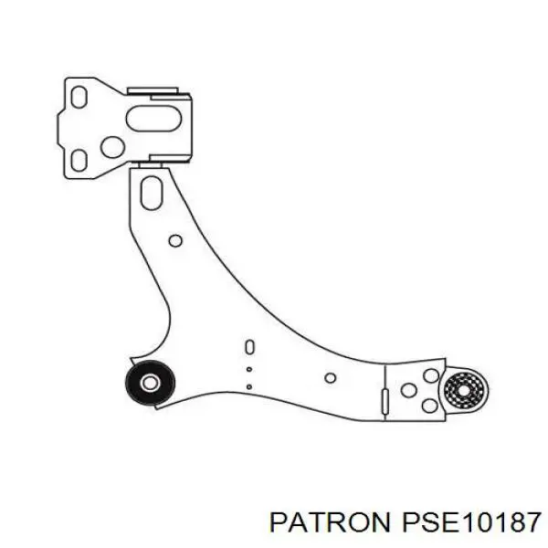 PSE10187 Patron Сайлентблок нижнего переднего рычага