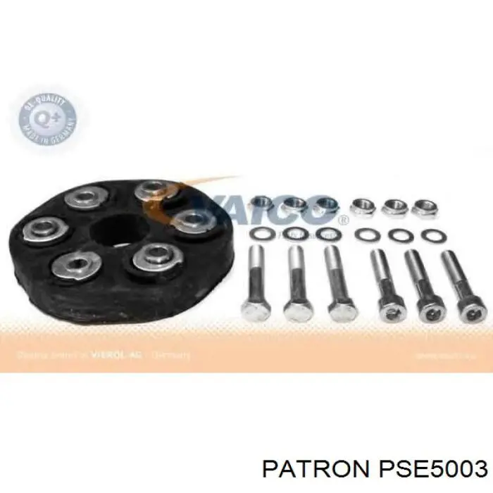 Купить PSE5003 Patron Муфта кардана эластичная передняя