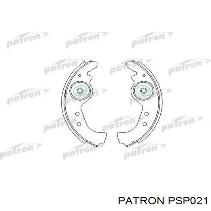 Колодки ручника PSP021 Patron