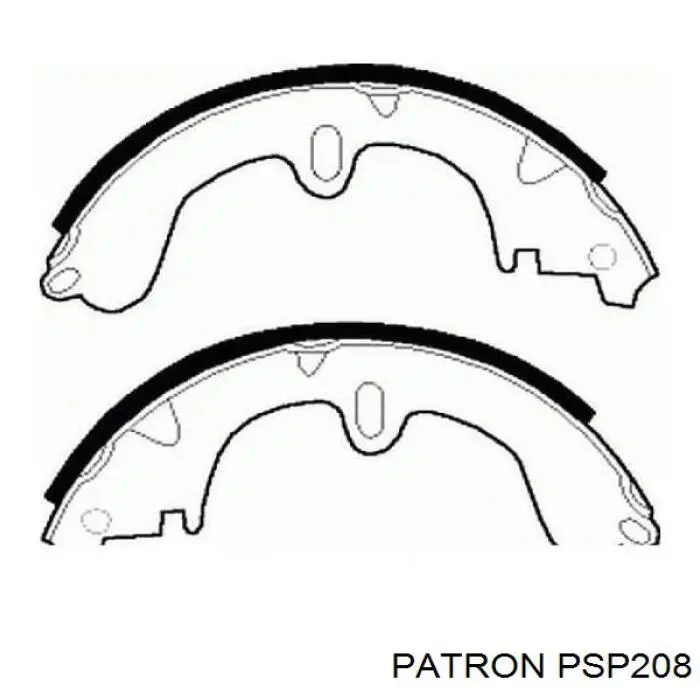 Купить 0449512220 Toyota Задние барабанные тормозные колодки