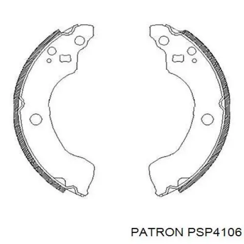 440608M125 Nissan/Infiniti Барабанные тормозные колодки