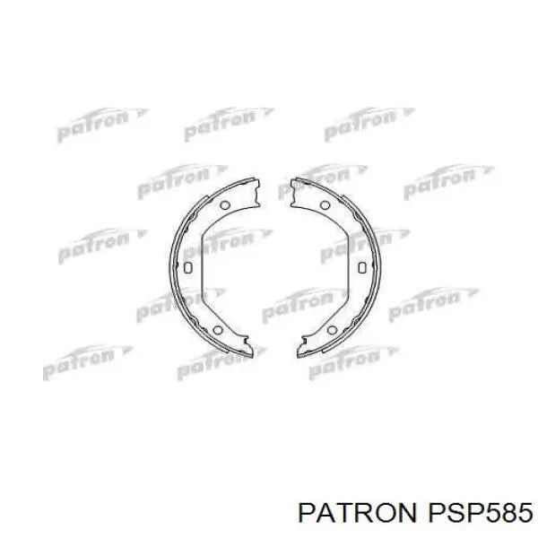 ADBP410033 Blue Print Тормозные колодки ручника