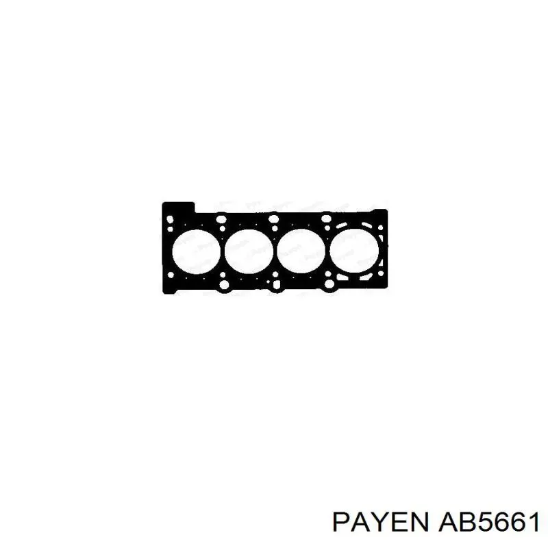 Прокладка ГБЦ AB5661 Payen