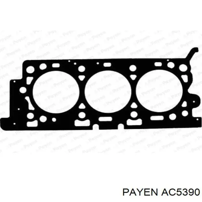 Прокладка головки блока цилиндров (ГБЦ) правая Payen AC5390
