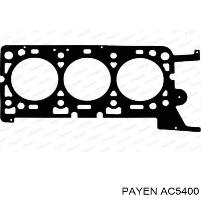 Прокладка головки блока цилиндров (ГБЦ) левая Payen AC5400