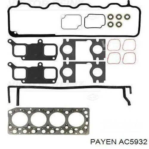 Прокладка ГБЦ Mercedes 9040161020 цена, от 108.42 USD