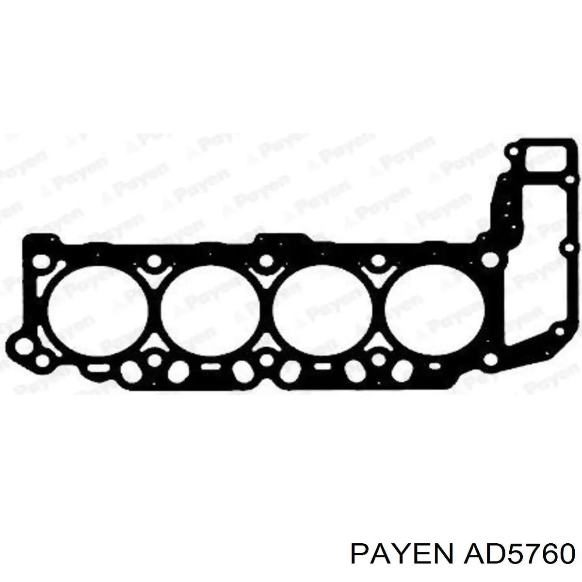 Прокладка ГБЦ AD5760 Payen