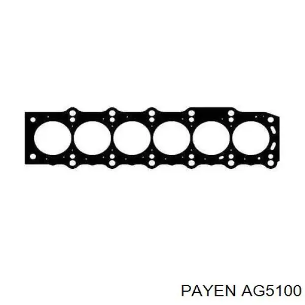 Прокладка ГБЦ AG5100 Payen