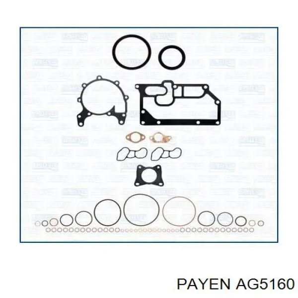 Прокладка ГБЦ Payen AG5160 цена, от 39.28 USD