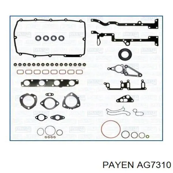 Прокладка ГБЦ AG7310 Payen