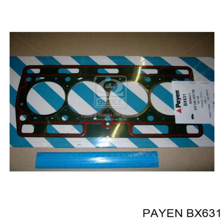 Прокладка ГБЦ BX631 Payen