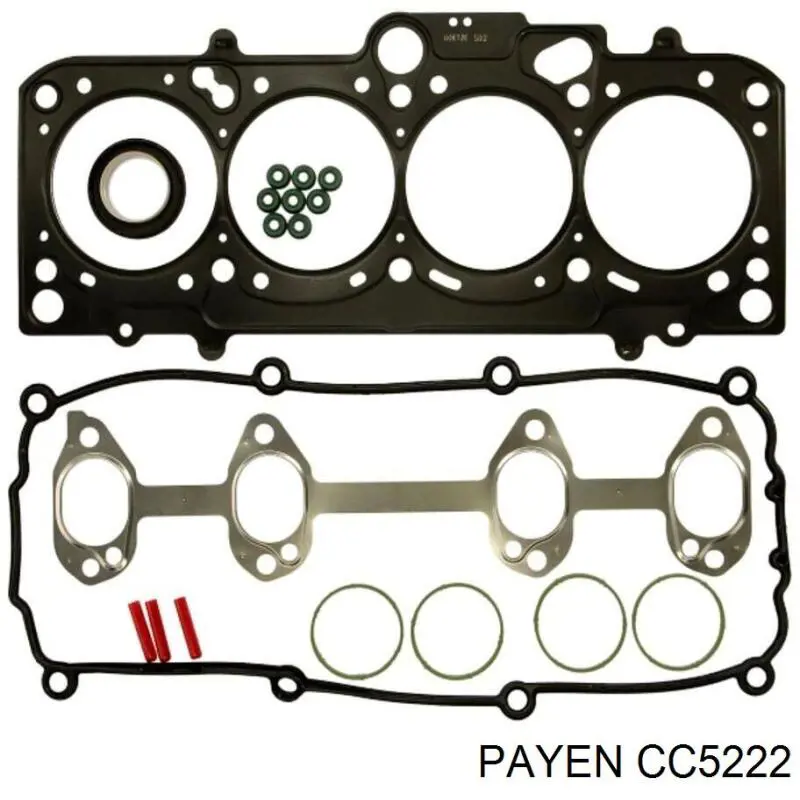 Верхний комплект прокладок двигателя Payen CC5222 цена, от 88.15 USD