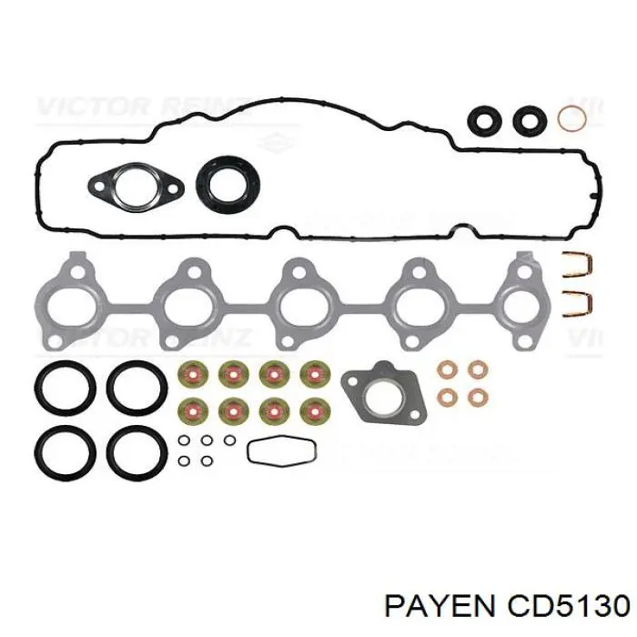CD5130 Payen комплект прокладок двигателя верхний