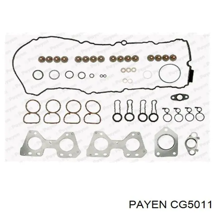 CG5011 Payen комплект прокладок двигателя верхний