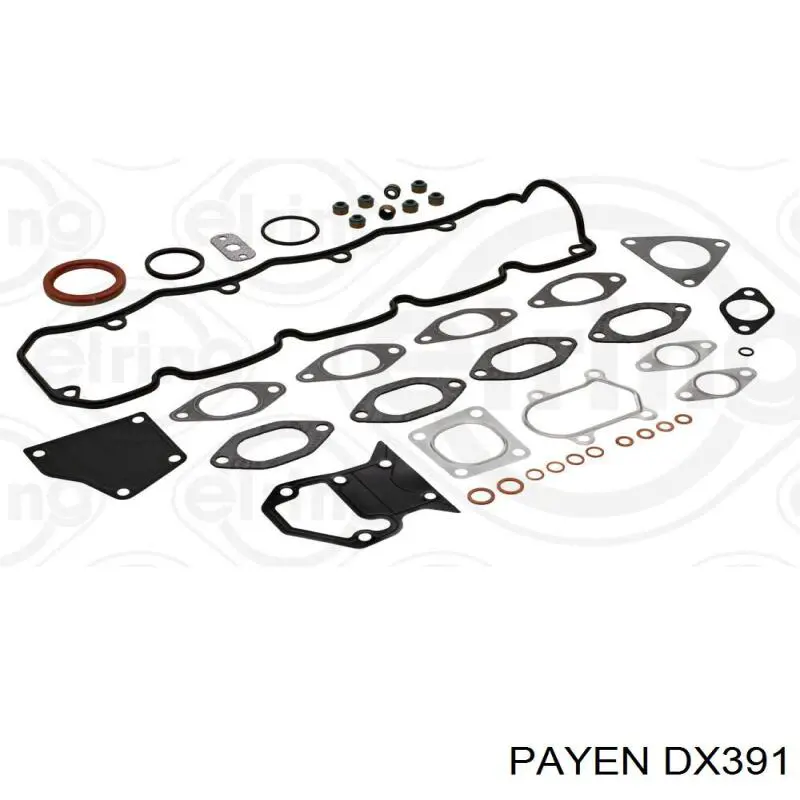 DX391 Payen комплект прокладок двигателя верхний