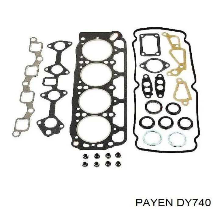 DY740 Payen комплект прокладок двигателя верхний