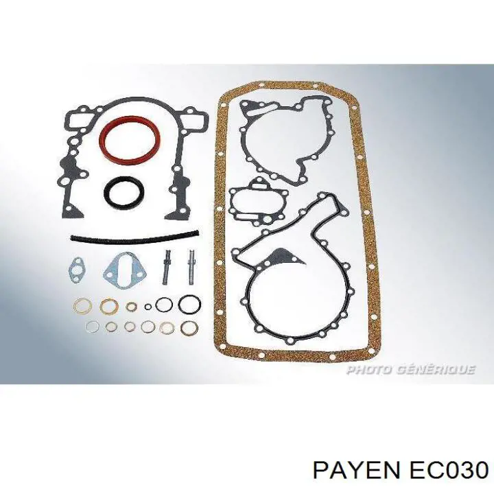 EC030 Payen комплект прокладок двигателя нижний